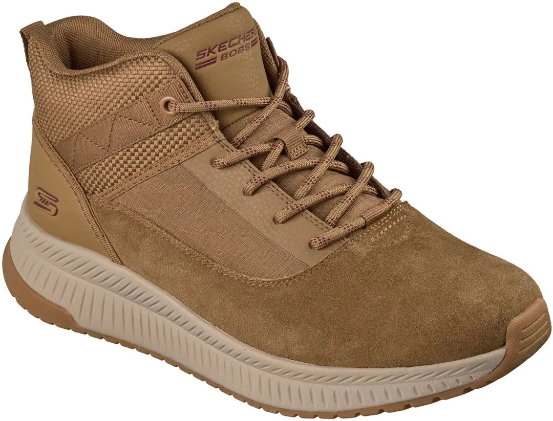 Skechers Heren BOBS Squad 4 Core Look Sneakers Slip Ins Chestnut - afbeelding 2 van 2