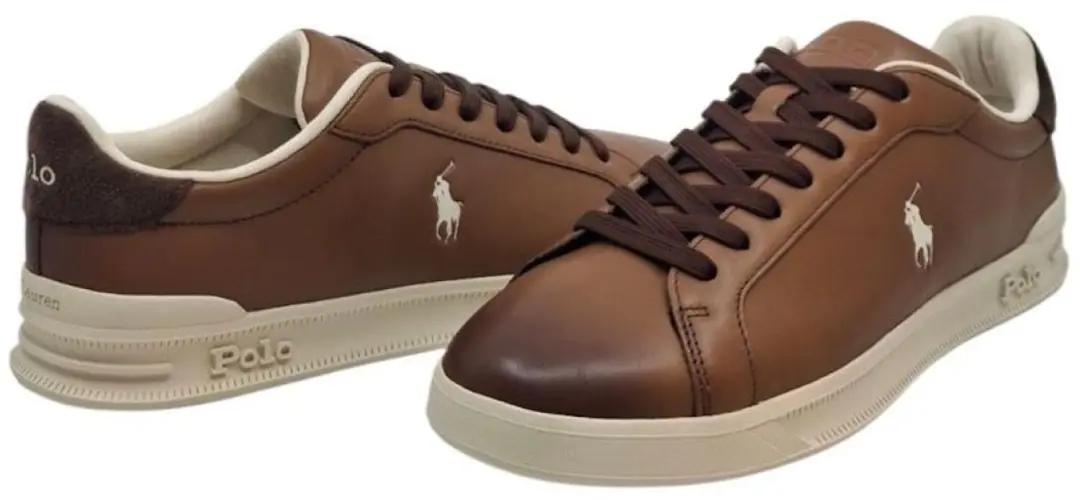 Polo Ralph Lauren Heritage Court II Tan/Ecru