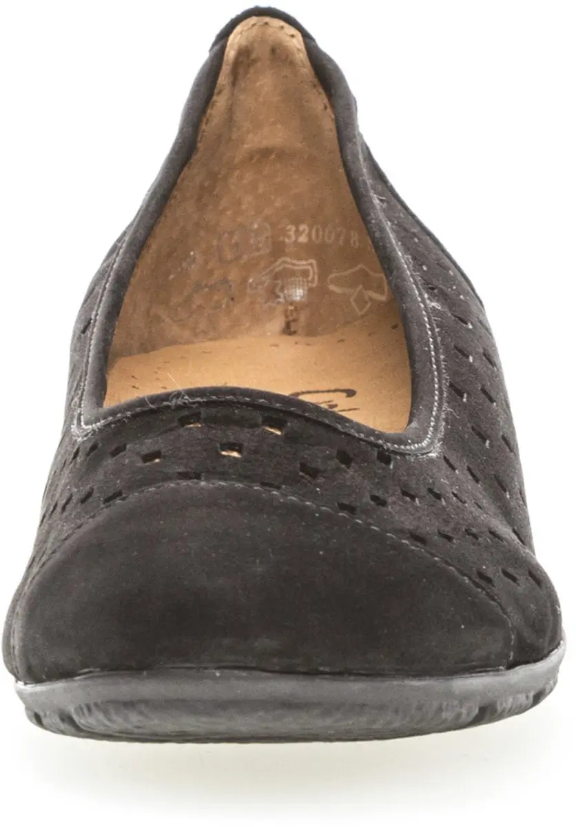 Gabor Dames Ballerina's - Zwart - afbeelding 2 van 6