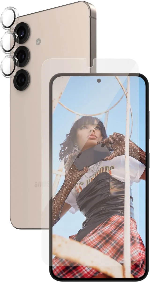 PanzerGlass SAFE. by Samsung Galaxy S25 2-in-1 Bundle - Scherm- en cameralensbeschermer