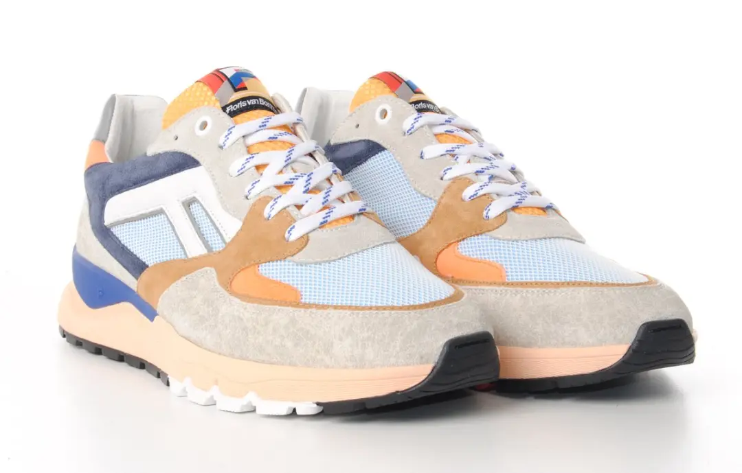 Floris van Bommel De Treener 01.10 Sneakers - Blauw - 45.5 - afbeelding 3 van 6
