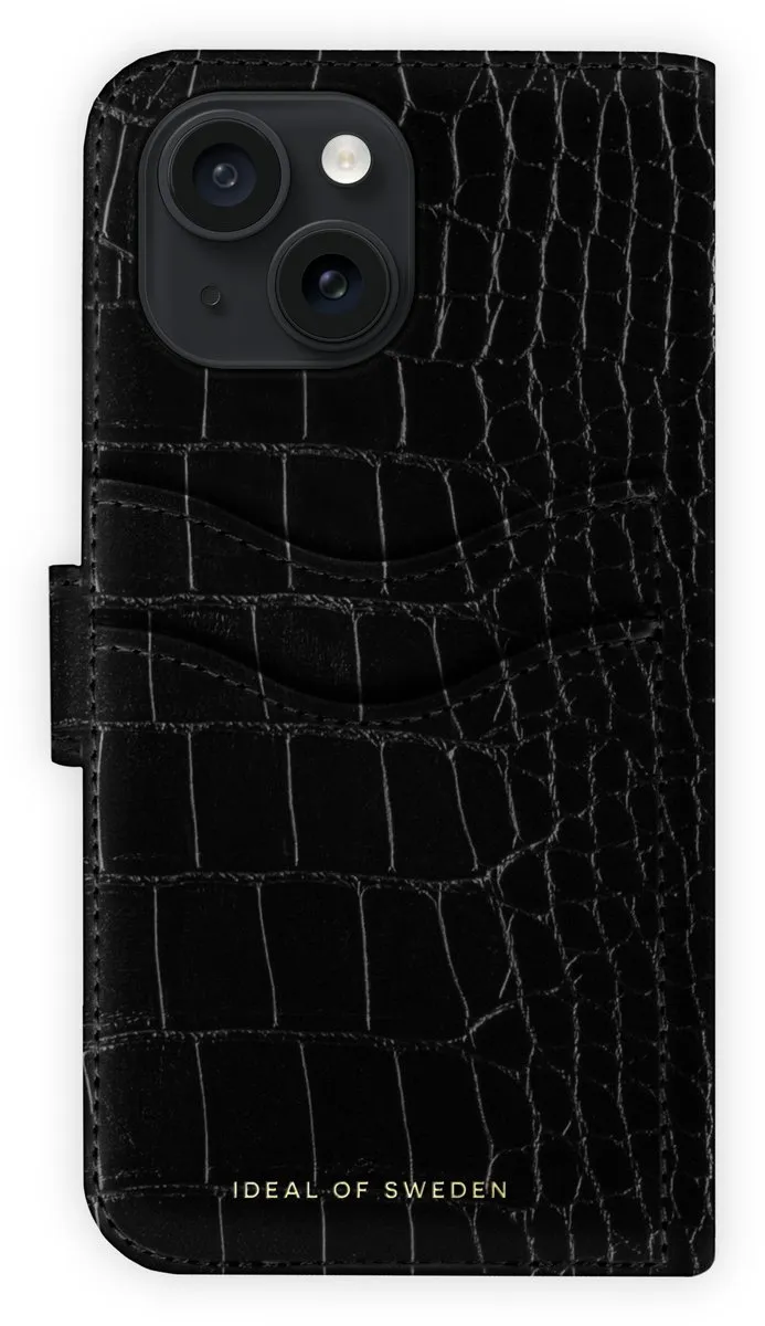 iDeal of Sweden Magnet Wallet+ IDMWP-I2361-334 - iPhone 15 - 12 Pasjes - Zwart