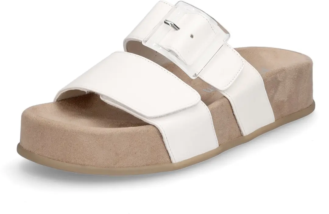 Paul Green 6157 037 dames slippers wit maat 39