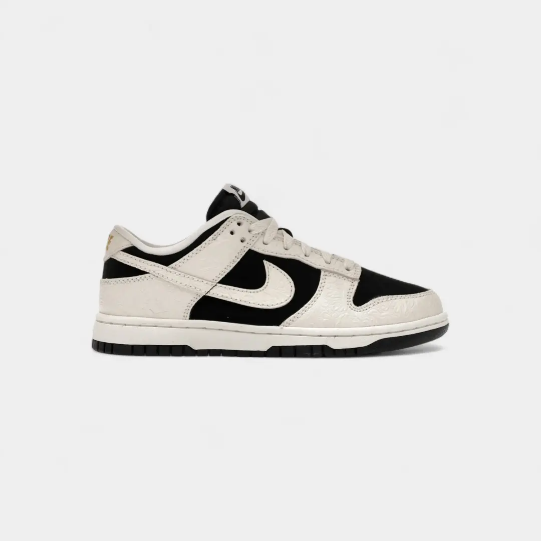 Nike Dunk Low Embossed Black Sail (Women's)