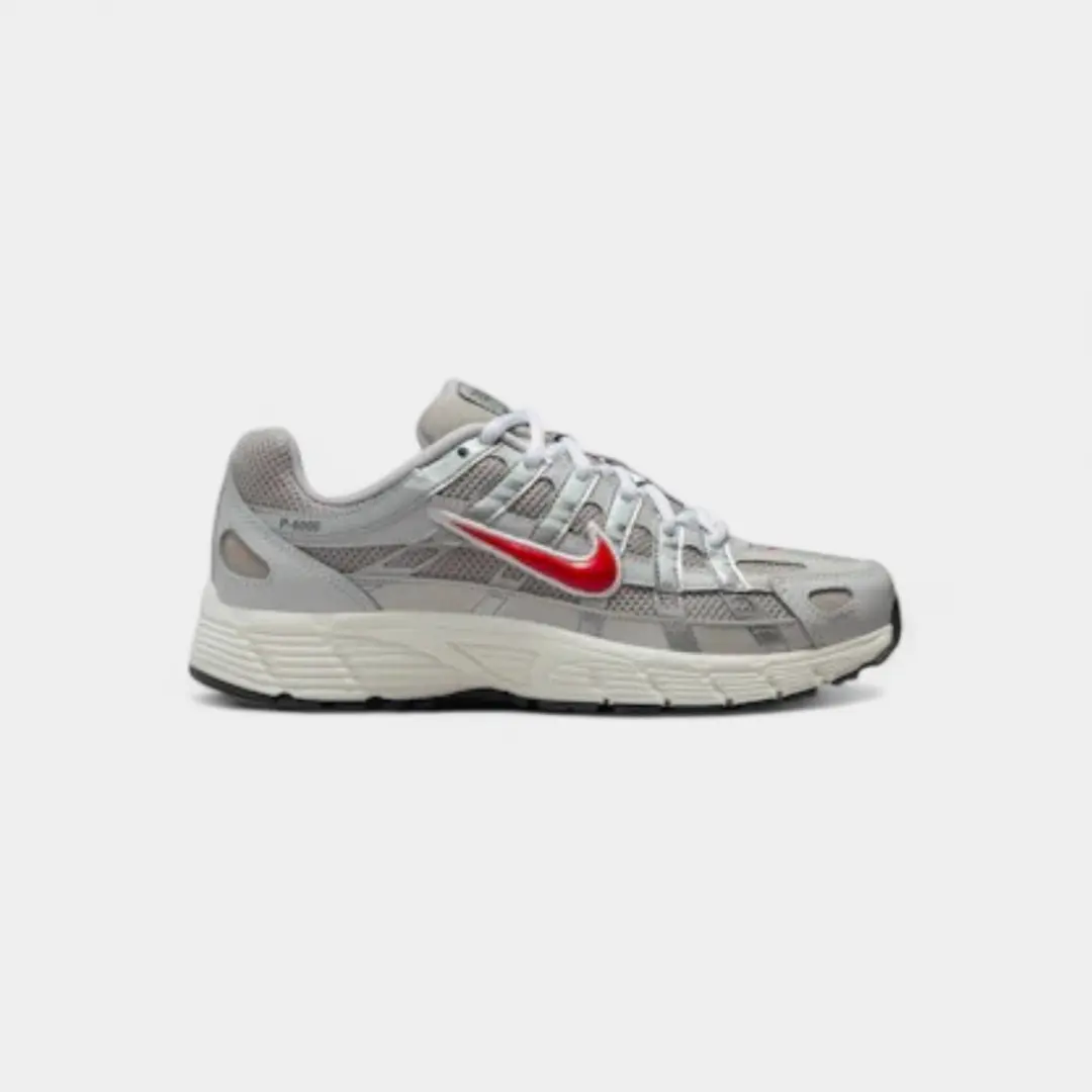 Nike P-6000 College Grey Phantom Fire Red (GS)