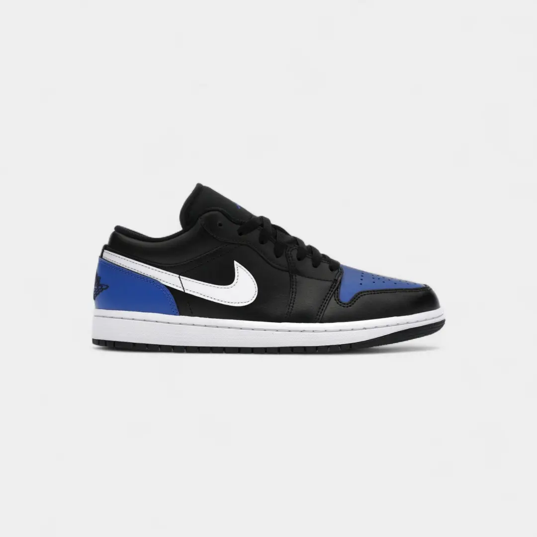 Jordan 1 Low Black Royal Toe
