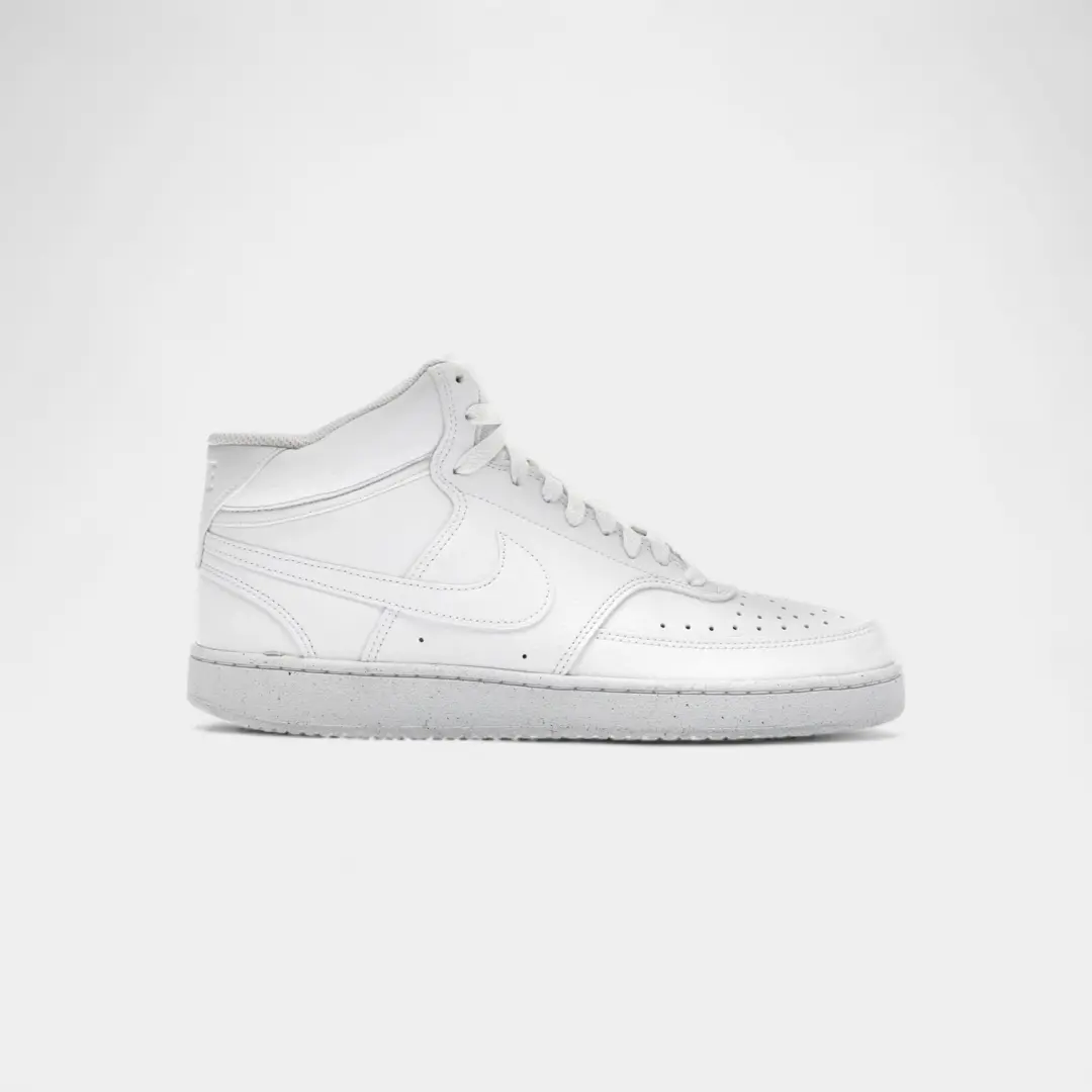 Nike Court Vision Mid Next Nature Triple White