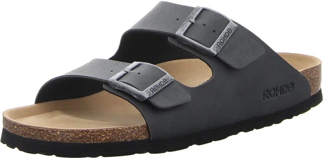 Rohde 5920/82 heren slippers antraciet maat 41