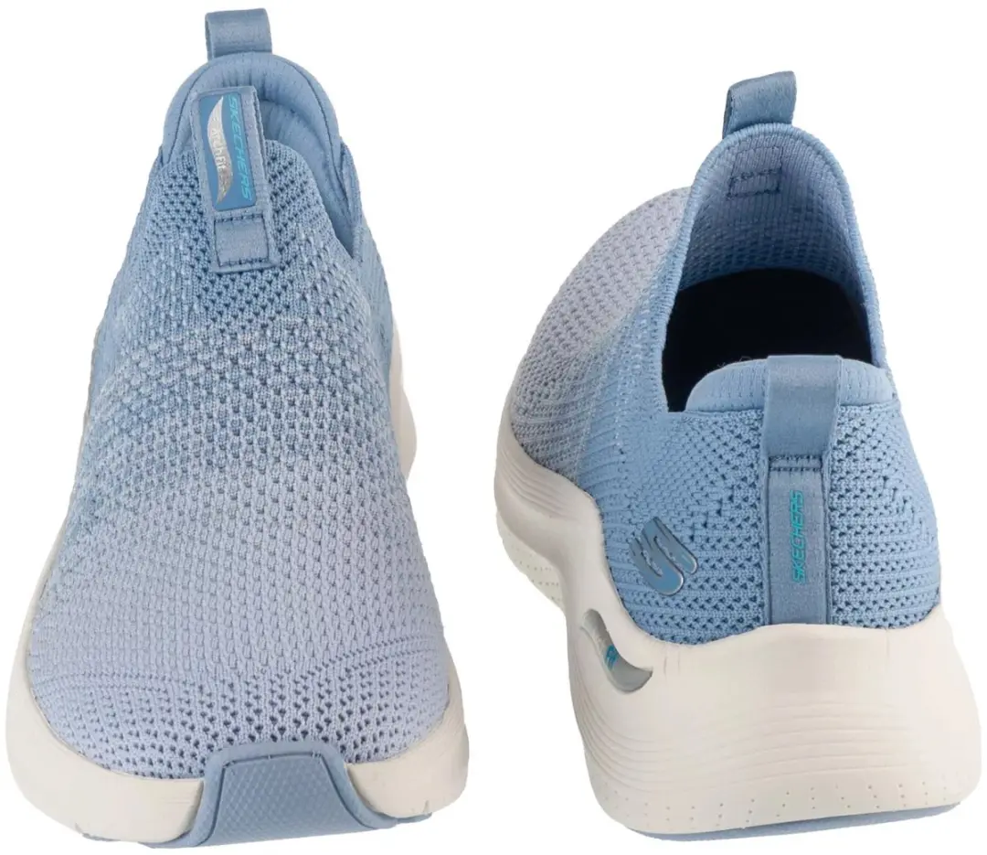 Skechers Arch Fit 2.0 Dames Sneakers - Lichtblauw - 40 - afbeelding 2 van 6