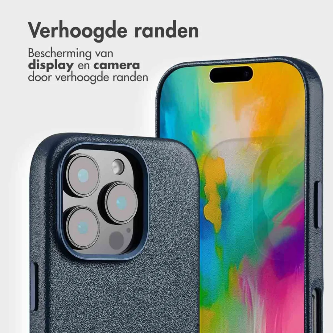 Accezz Hoesje iPhone 16 Pro 3 Pasjes - Nightfall Blue