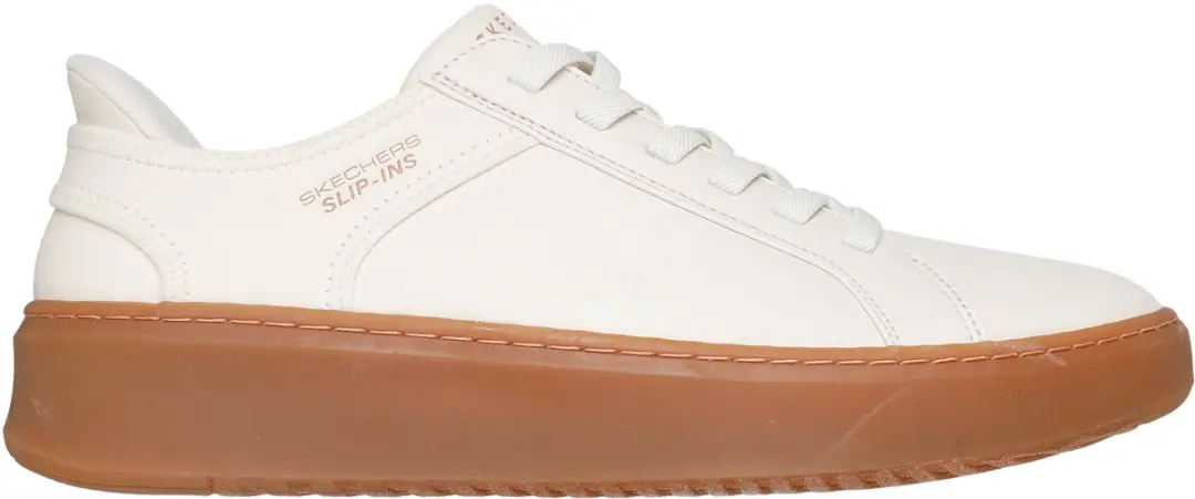 Skechers Slip-ins Court Break Heren Sneakers - Wit - afbeelding 6 van 6