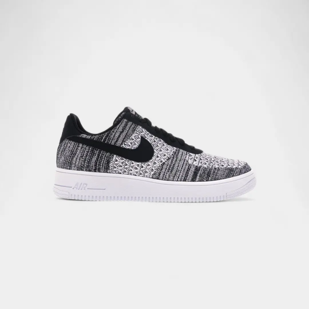 Nike Air Force 1 Flyknit 2 Black Pure Platinum