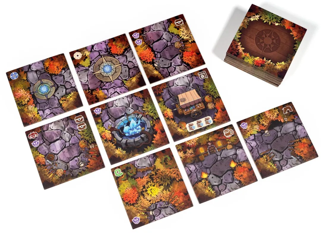 Avonturiers van het Vergeten Woud - Bordspel