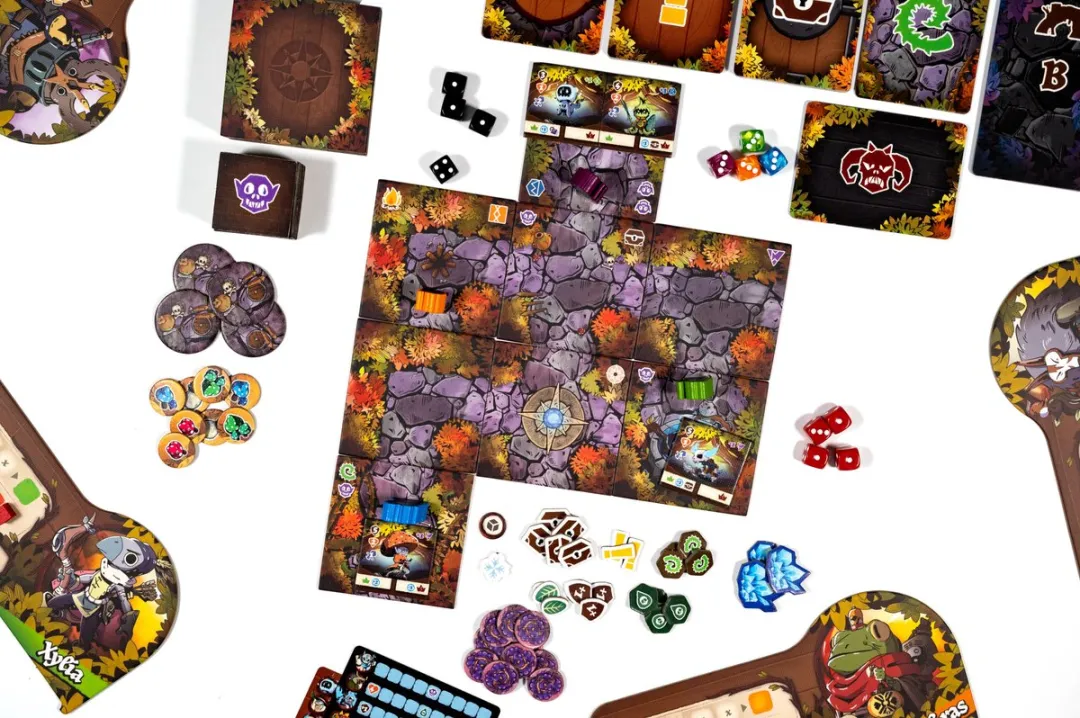 Avonturiers van het Vergeten Woud - Bordspel