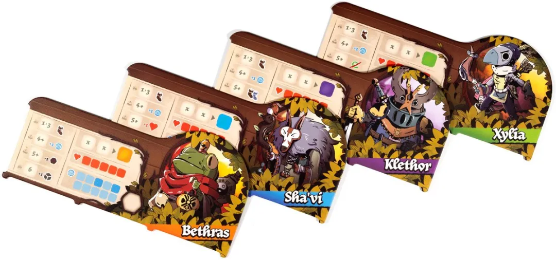 Avonturiers van het Vergeten Woud - Bordspel