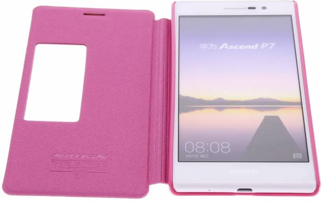 Nillkin Sparkle Hoesje Huawei Ascend P7 - Roze - afbeelding 4 van 6