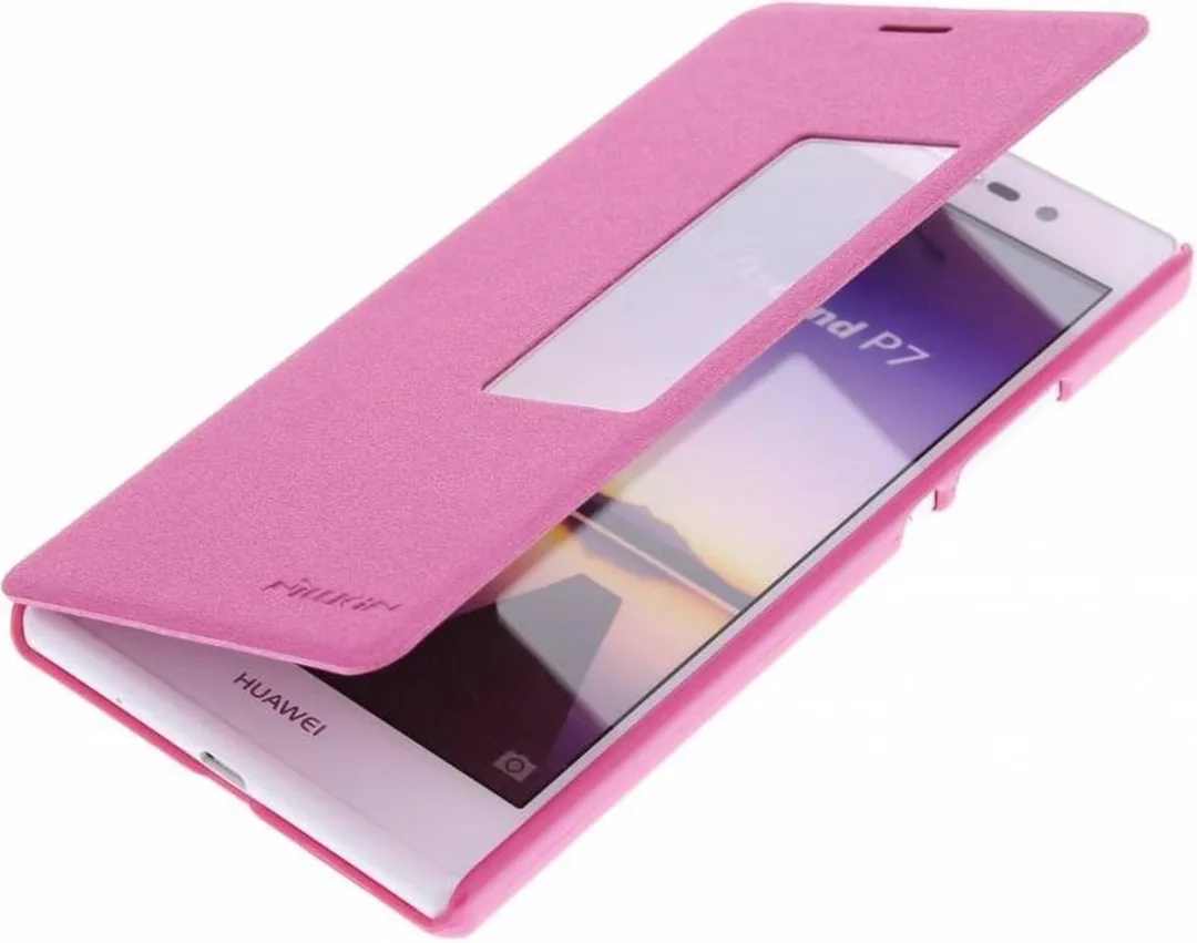 Nillkin Sparkle Hoesje Huawei Ascend P7 - Roze - afbeelding 3 van 6