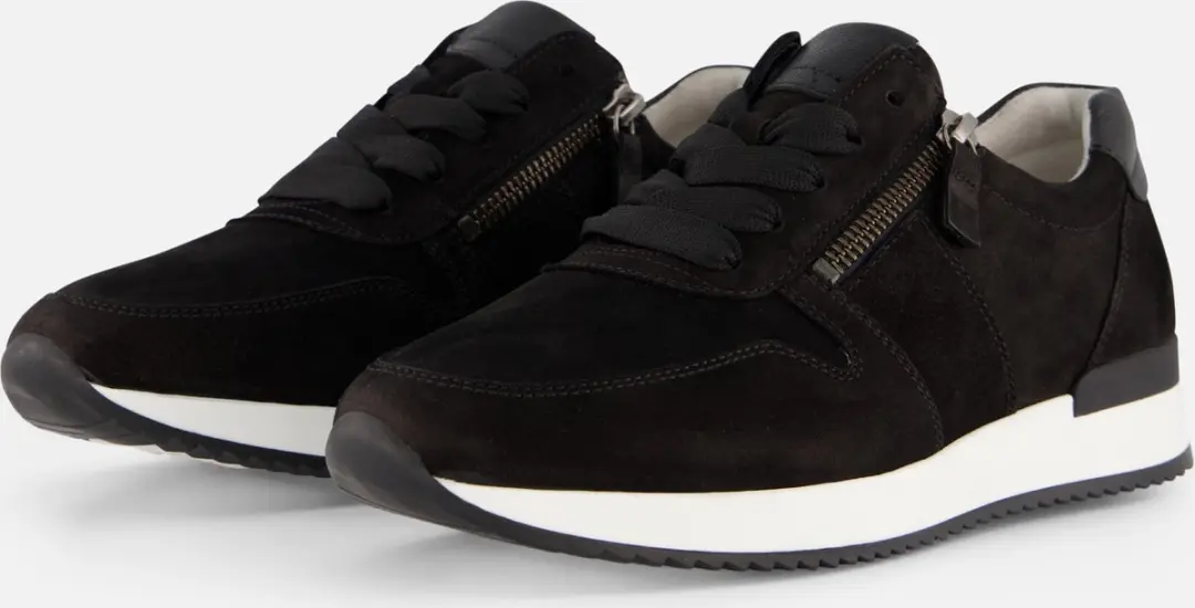 Gabor Sneakers zwart Suede