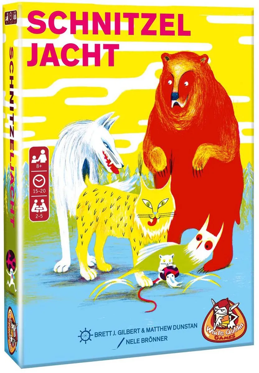 White Goblin Games Schnitzeljacht Kaartspel WGG2414 - 2-5 Spelers