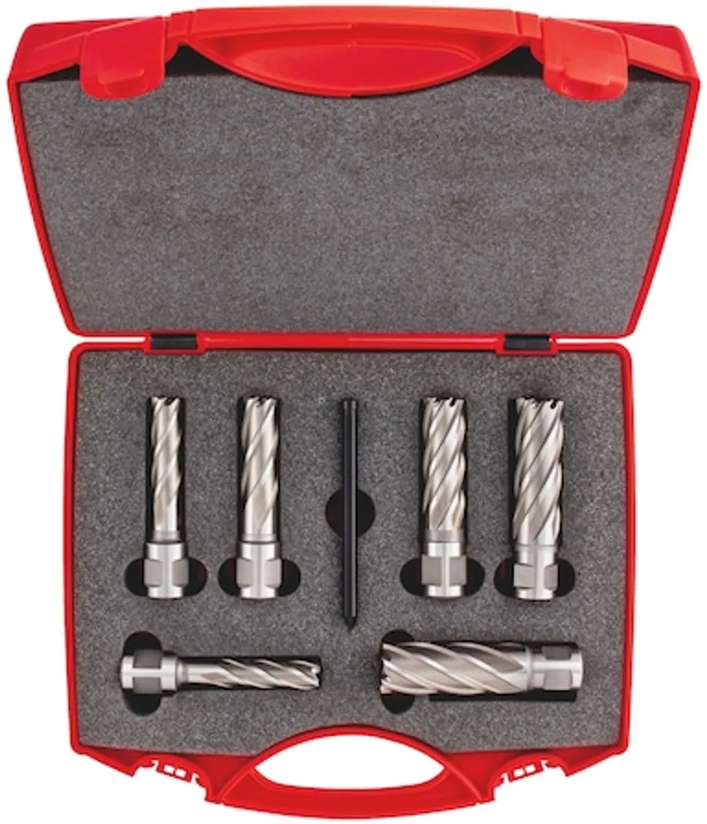 Würth HSS Kernboor Assortiment 7-delig