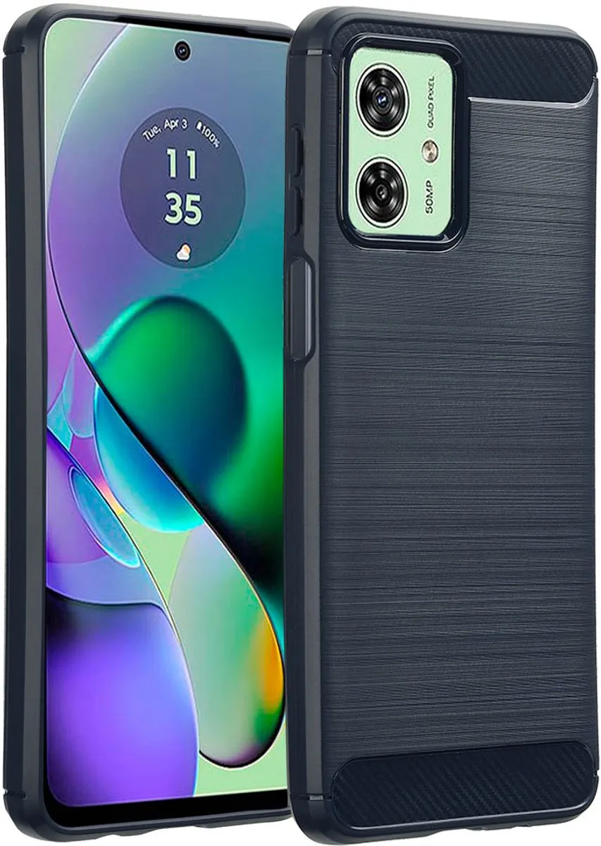 Imoshion Hoesje Motorola Moto G54 Donkerblauw