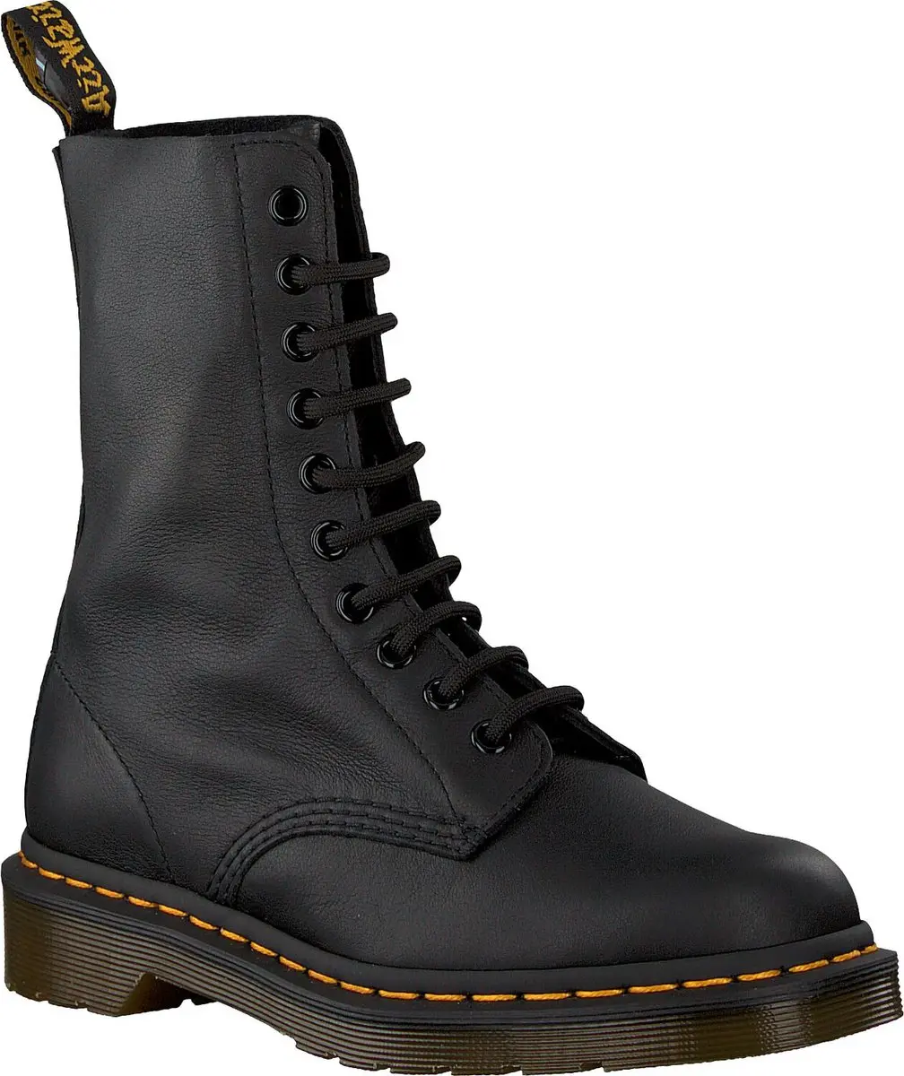 Dr. Martens 1490 Dames Veterboots - Zwart - afbeelding 2 van 6