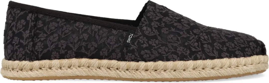 TOMS Alpargata Rope Espadrille Women Black Maat: 38