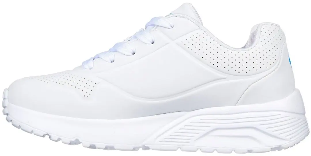 Skechers Uno Lite Spread The Love Meisjes Schoenen - Wit - afbeelding 5 van 5