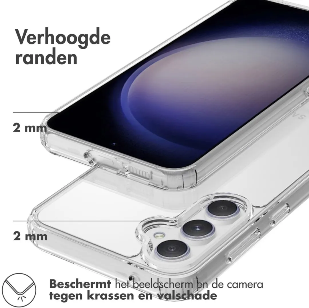 Accezz Xtreme Impact Backcover 2.0 Hoesje - Samsung Galaxy S23 FE - Transparant