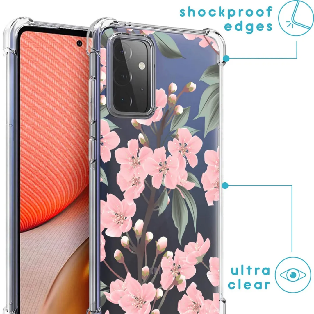 Imoshion Hoesje Samsung Galaxy A72 Cherry Blossom