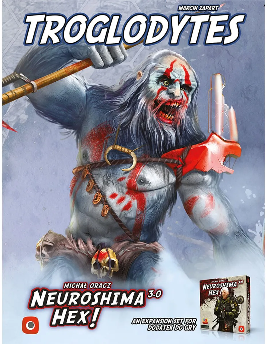 Portal Games Neuroshima HEX 3.0 Troglodytes - Uitbreiding