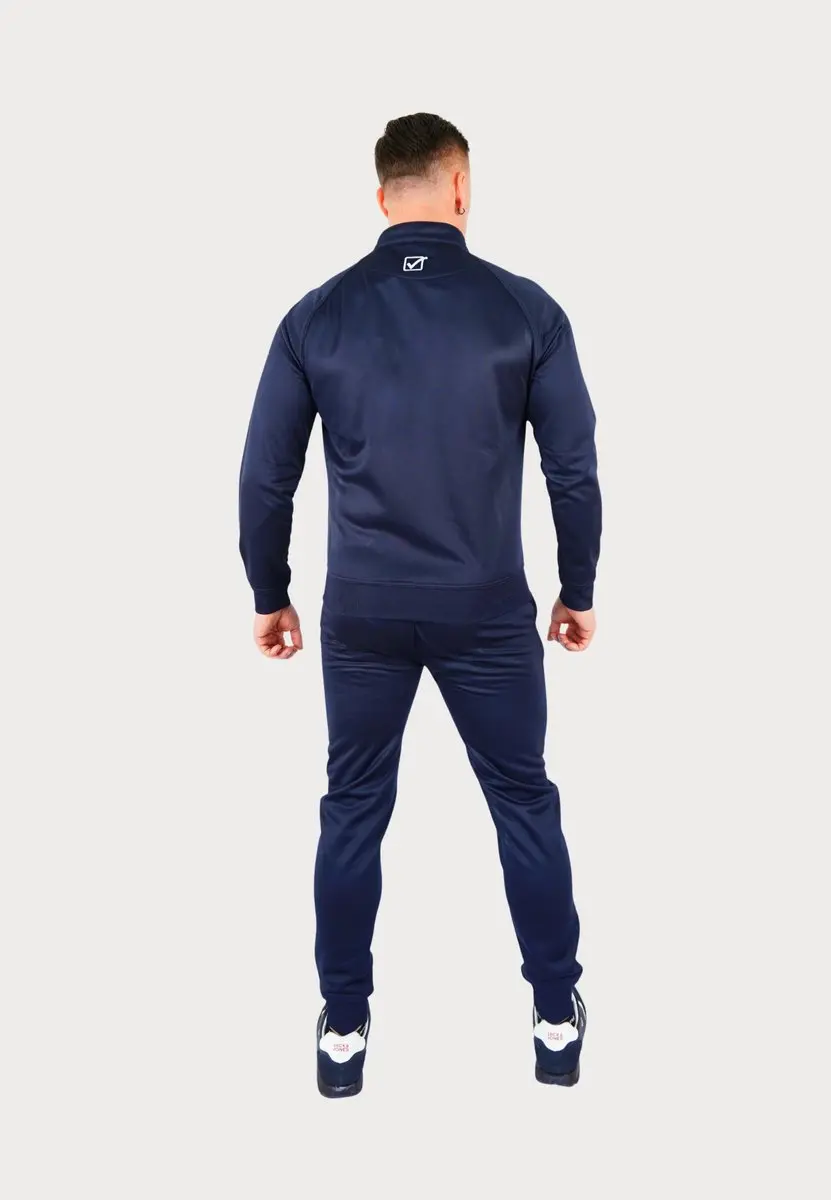 Givova Cuba Fleece Trainingspak - Light Blue/Blue - M - afbeelding 2 van 6