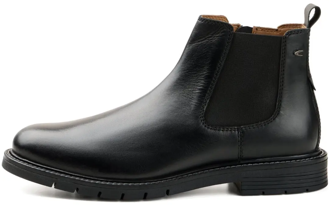 camel active Chelsea Boot van nappaleer