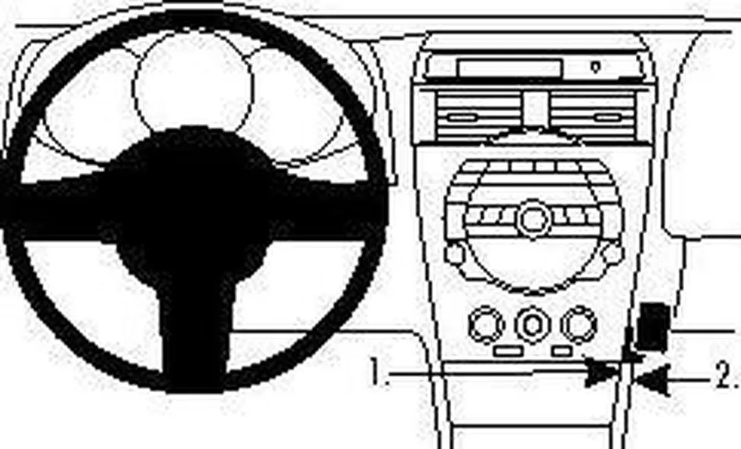 Brodit ProClip Angled Mount Mazda RX-8 2009-2012 - Zilver - 854306