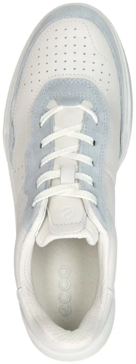 ECCO Street Court Sneakers - Wit Leer - Dames - afbeelding 4 van 6