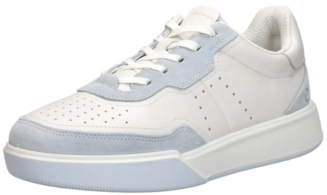 ECCO Street Court Sneakers - Wit Leer - Dames - afbeelding 3 van 6