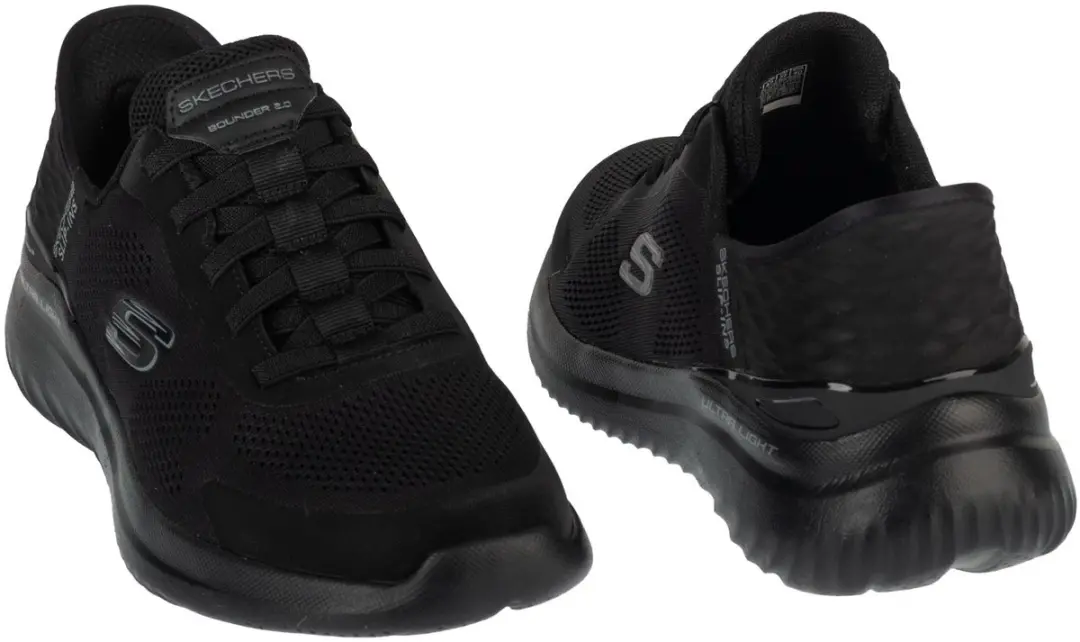 Skechers Slip-Ins Bounder 2.0 Emerged Sneakers - Zwart - 41.5 - afbeelding 5 van 5