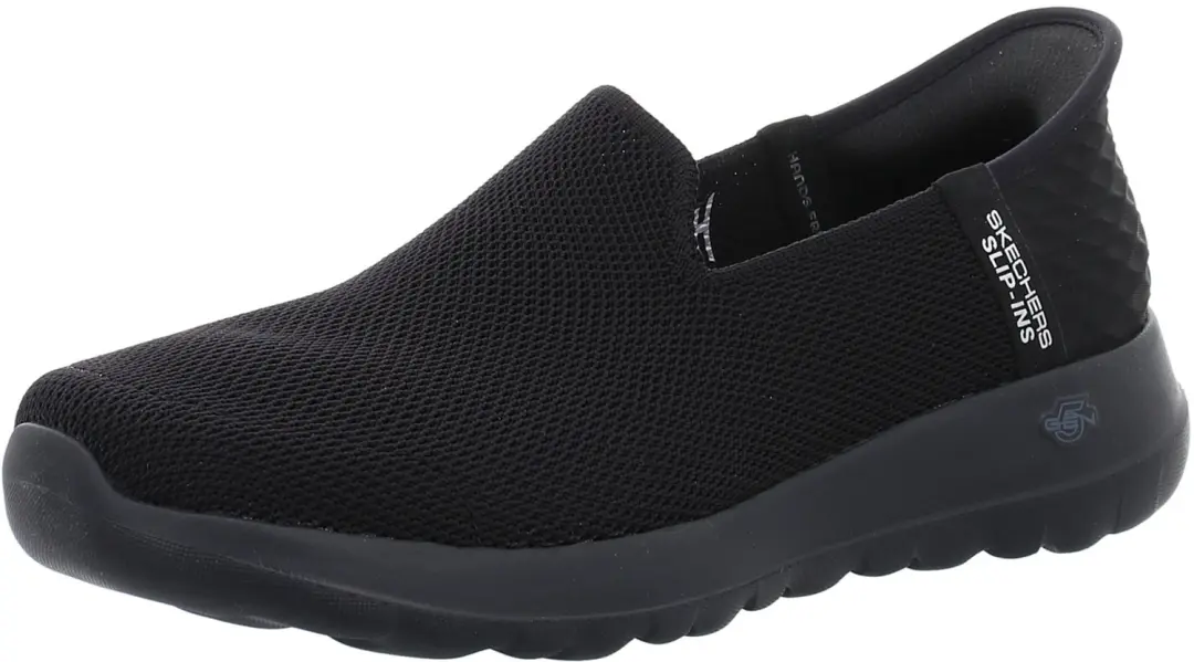 Skechers 124641 BBK dames instappers zwart maat 36