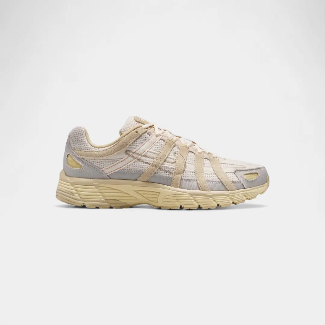 Nike P-6000 College Grey Khaki Safety Orange