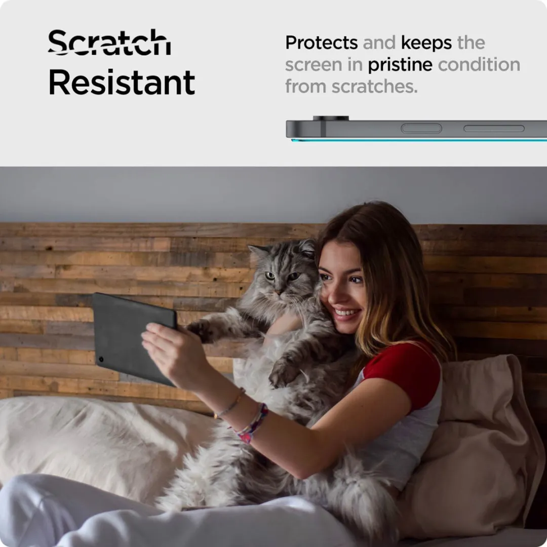 Spigen GLAStR AGL07002 Tablet Screenprotector - Samsung Galaxy Tab S10/S9 FE
