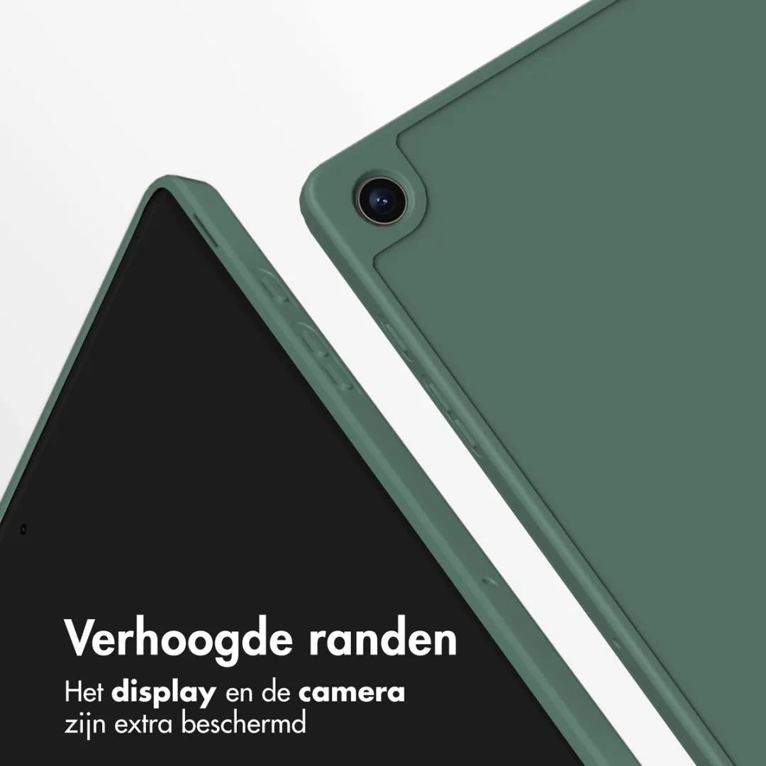 Accezz Tablethoes Samsung Galaxy Tab A9 Plus SH00071311 - Donkergroen
