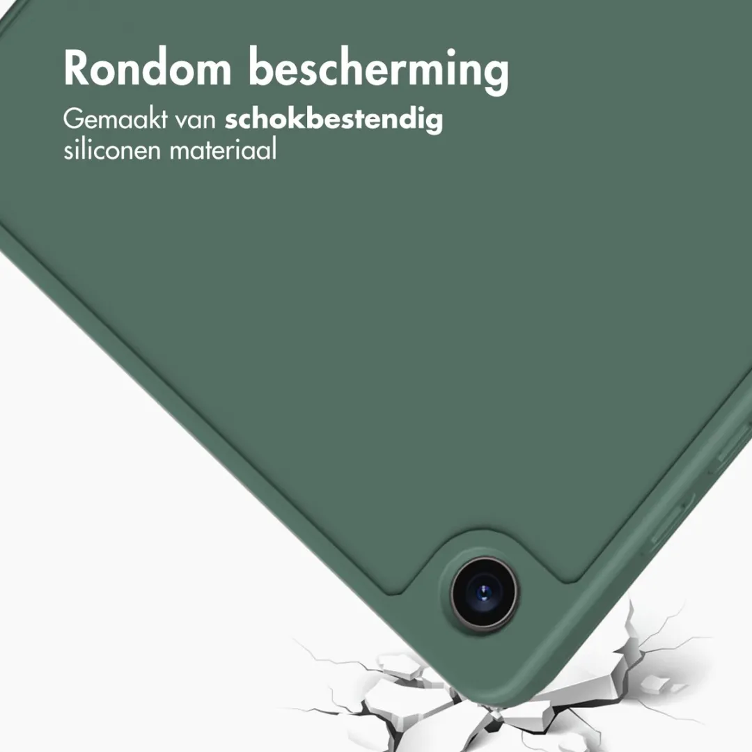 Accezz Tablethoes Samsung Galaxy Tab A9 Plus SH00071311 - Donkergroen