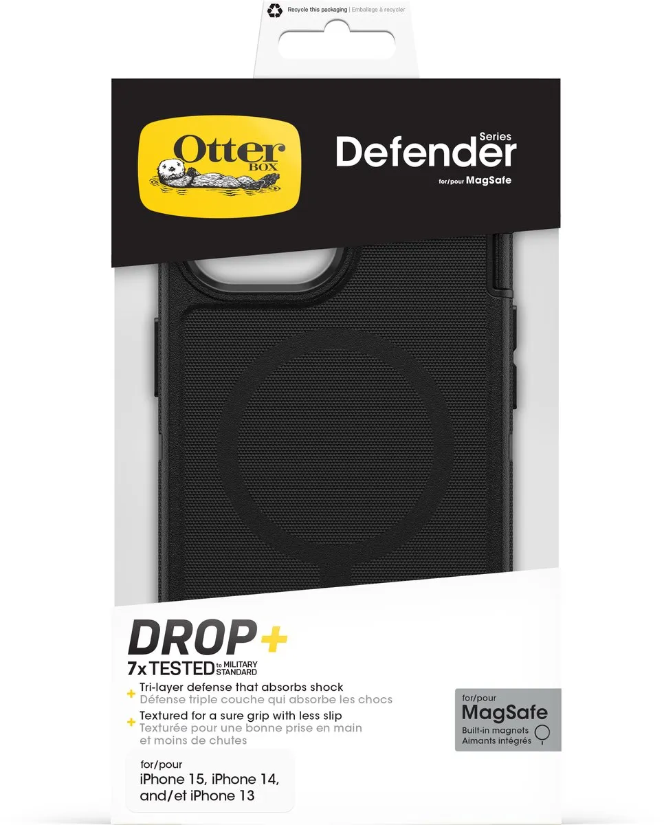 OtterBox Defender MagSafe Case 77-97534 - Zwart - afbeelding 6 van 6