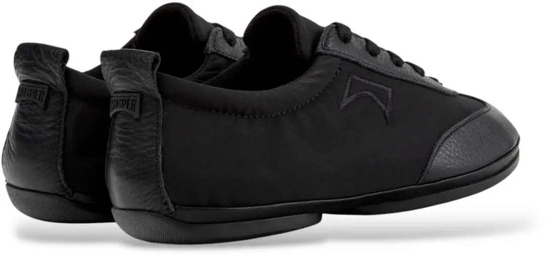 Camper Right Nina Leren Sneakers - Zwart - afbeelding 3 van 5