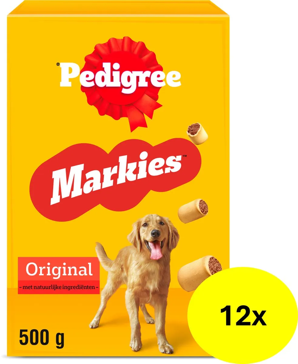 Pedigree Markies Original Hondensnacks 12x500g