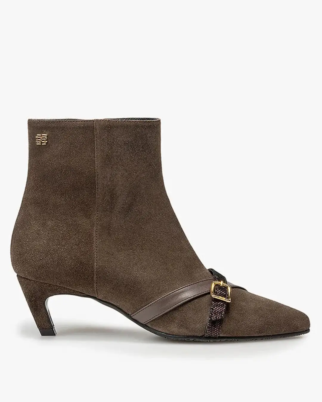 Floris van Bommel enkellaarsjes model Bybi 01.00/ Kleur darkbrown maat 38