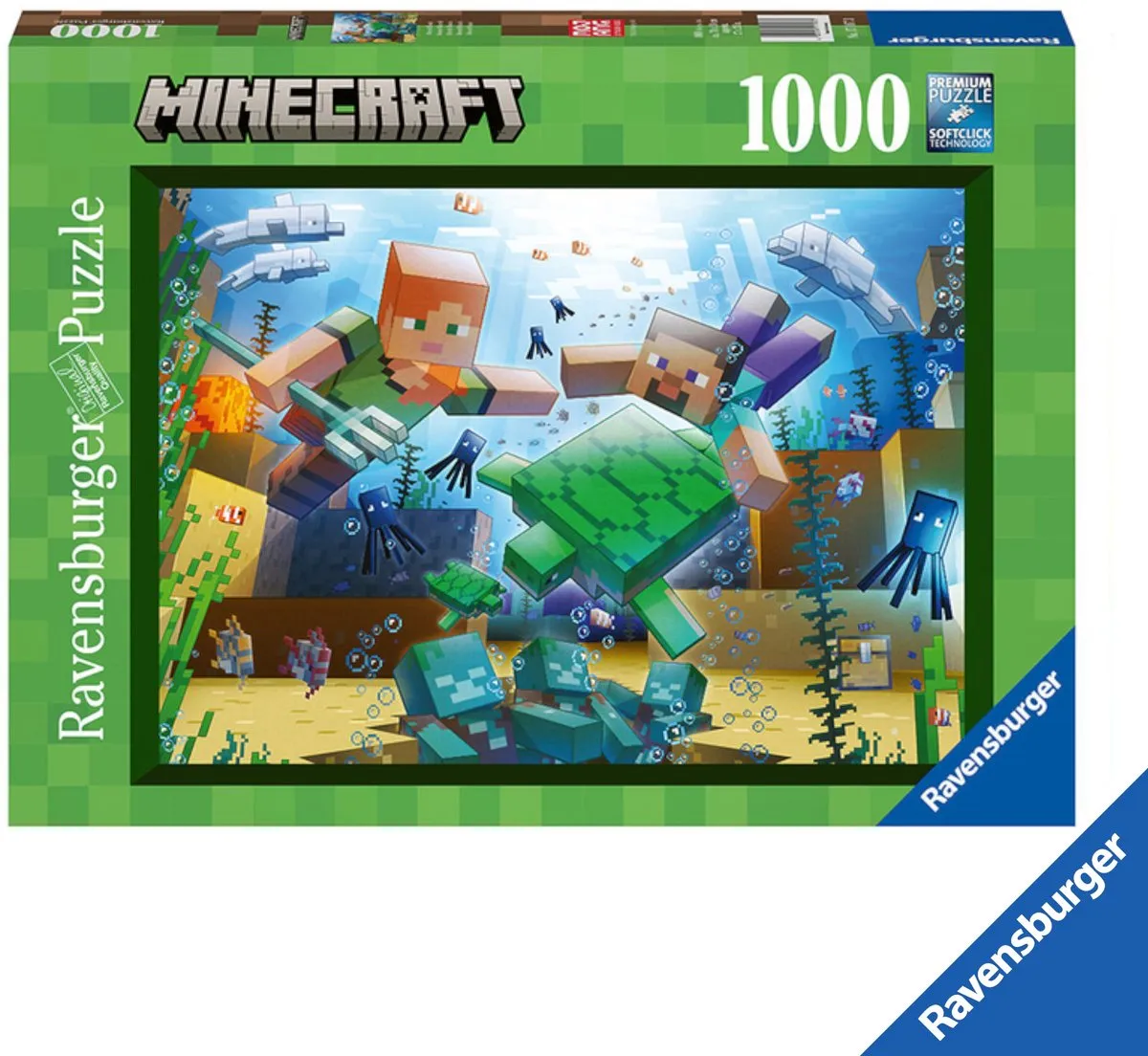 Ravensburger Minecraft Mozaïka 1000 Puzzel