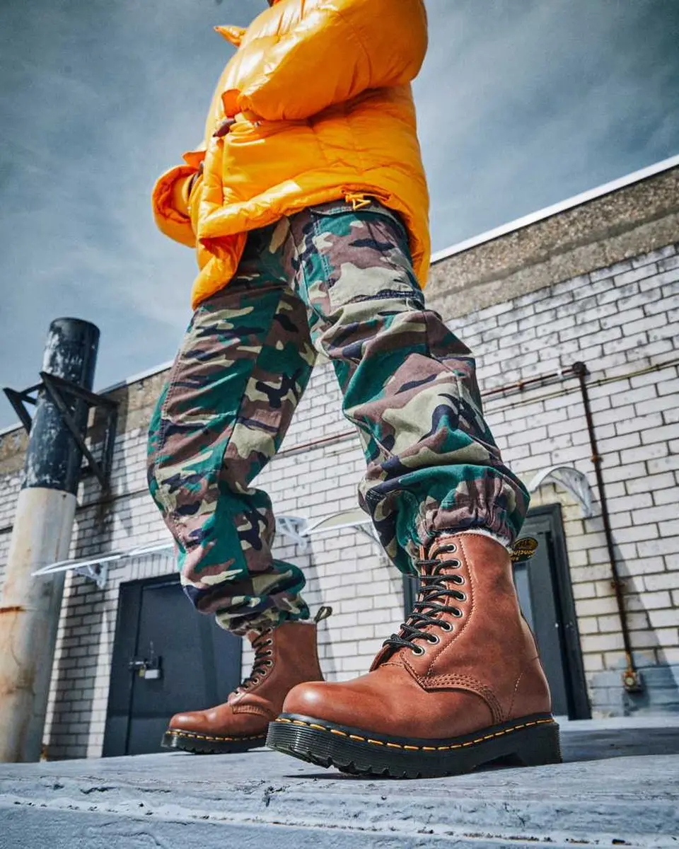Dr. Martens 1460 Serena Veterlaarzen - Bruin - 38 - afbeelding 6 van 6
