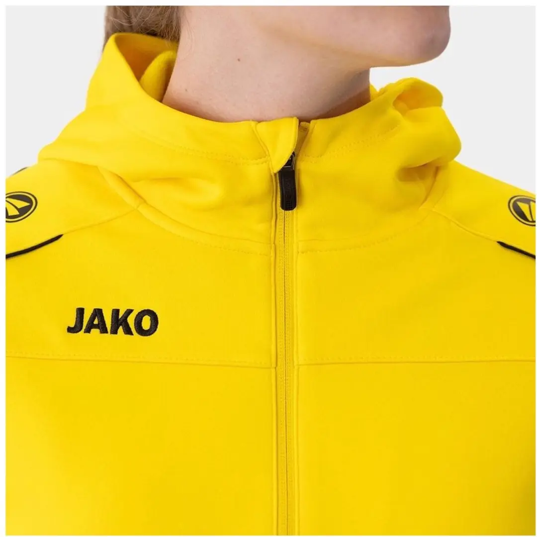 Jako Classico Jas Met Kap Dames - Citroen - 44 - afbeelding 2 van 3