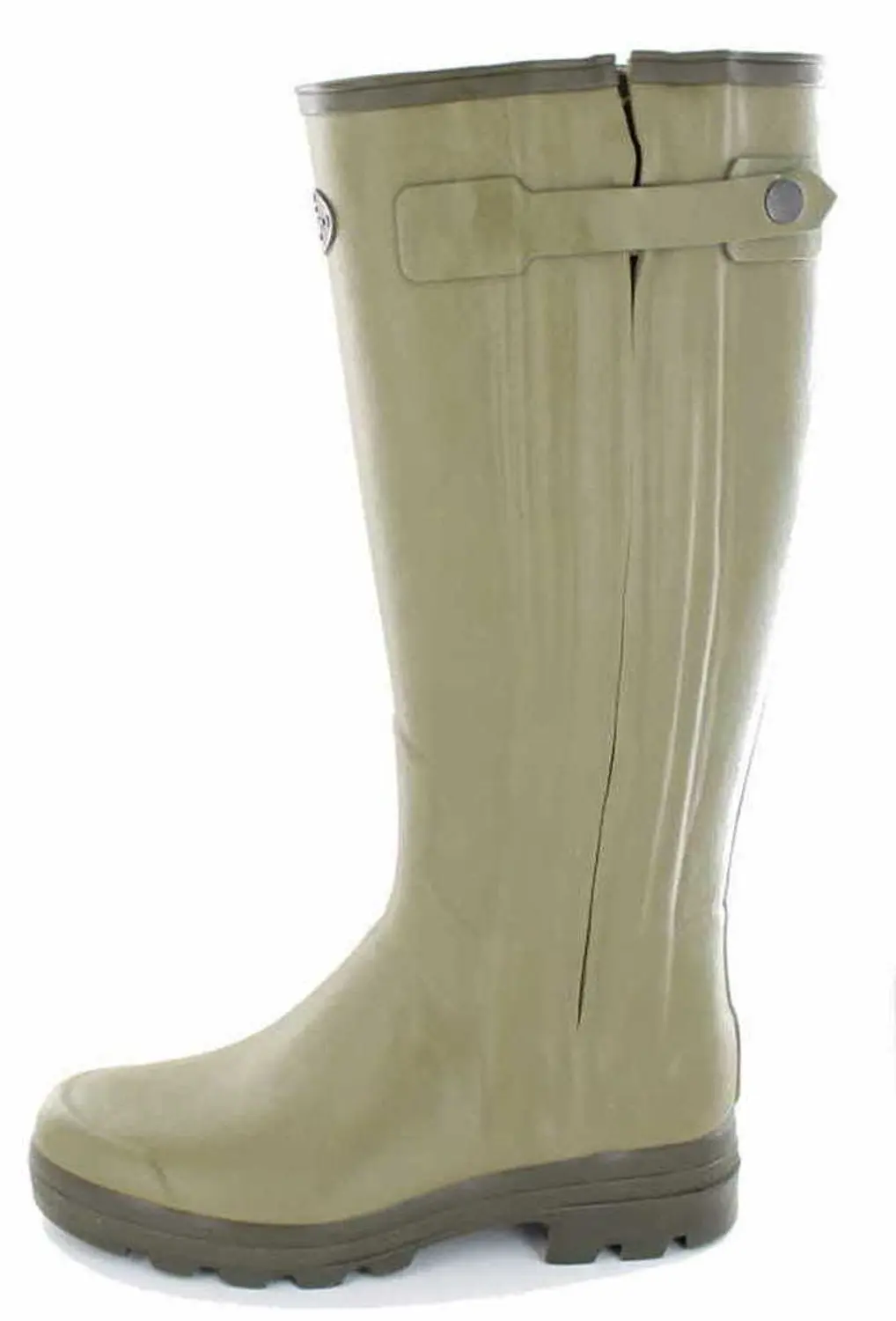 Le Chameau Chasseur Leder 41cm Weite heren laarzen groen maat 39